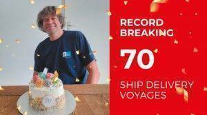 Captain Bart Ship Delivery 70 Record TOS